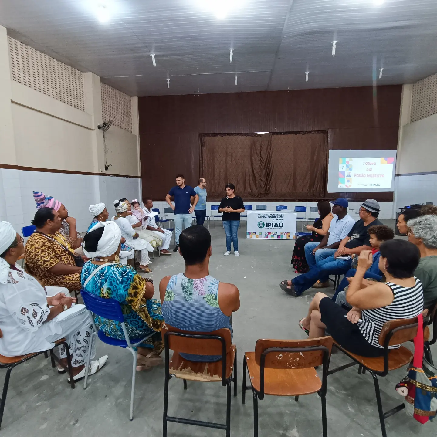 Prefeitura de Ipiaú realiza 1ª oitiva da Lei Paulo Gustavo que beneficiará artistas do município 