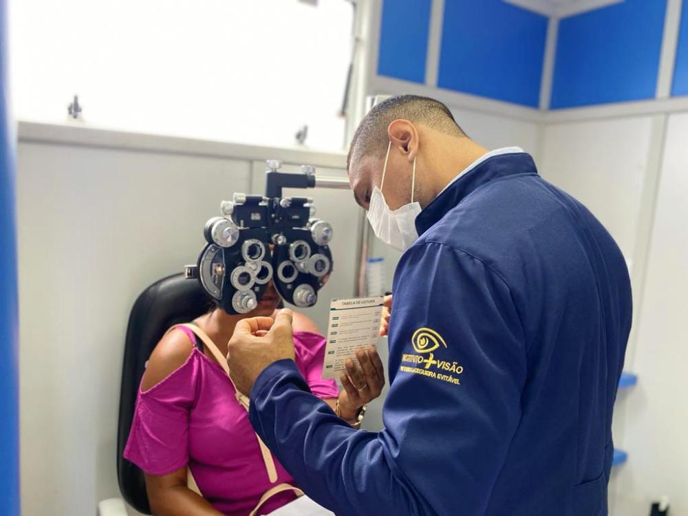 Mutirão oftalmológico beneficiou 1.200 pacientes da zona urbana e rural de Ipiaú