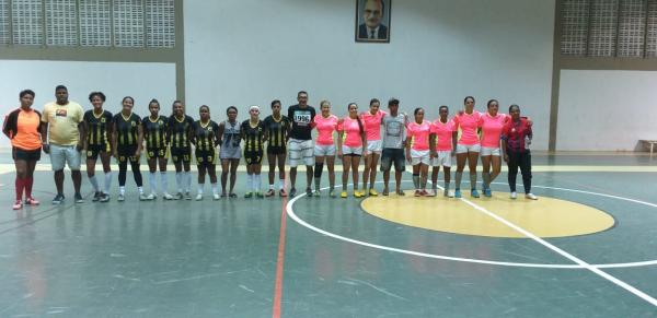 Diretoria de Esportes realiza I Torneio de Futsal Feminino no Ginásio de Esportes Clériston Andrade