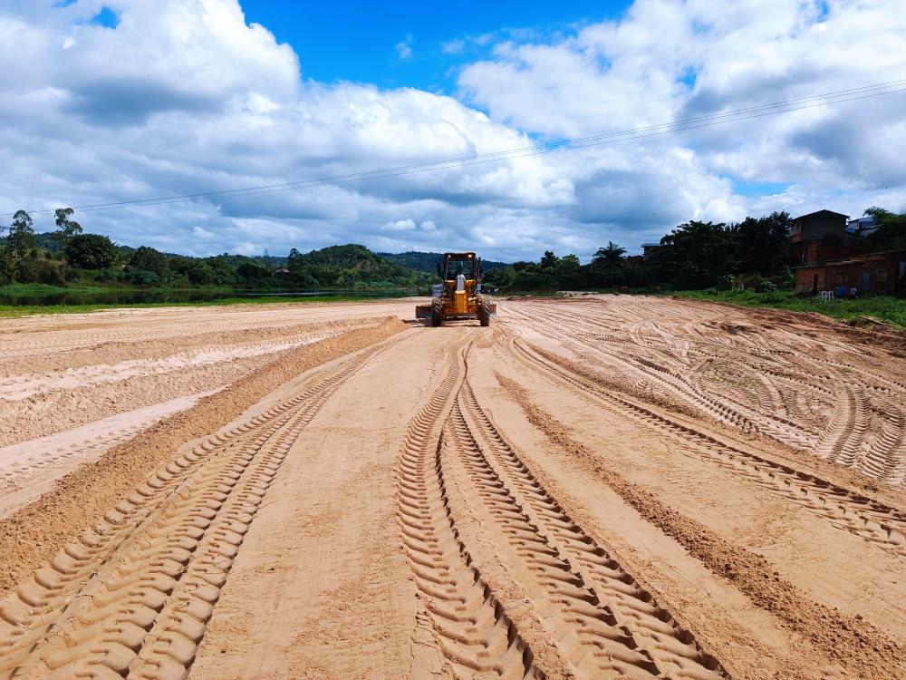 Prefeitura de Ipiaú conclui patrolamento para revitalizar o Areião