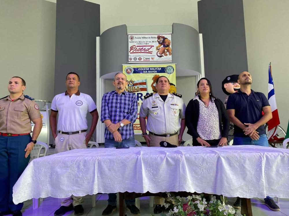 Proerd forma mais uma turma de alunos no município de Ipiaú