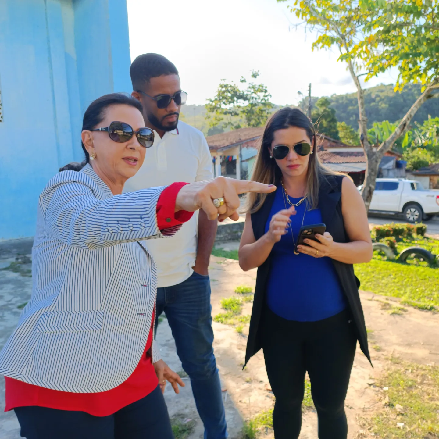 Equipe da Prefeitura de Ipiaú visita Fazenda do Povo e acompanha andamento de obras