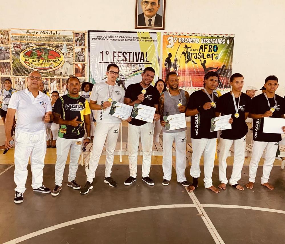 1º Festival de Capoeira movimenta domingo no Ginásio de Esportes Clériston Andrade 