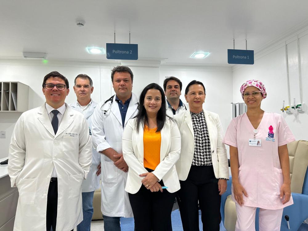 Prefeita Maria articula atendimento oncológico na Clínica São Roque para pacientes do SUS