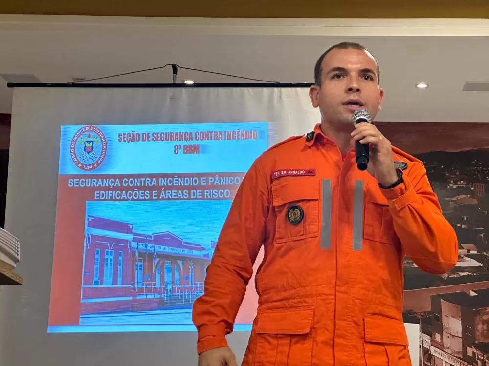 Prefeitura de Ipiaú apoia ação educativa sobre segurança contra incêndio e pânico