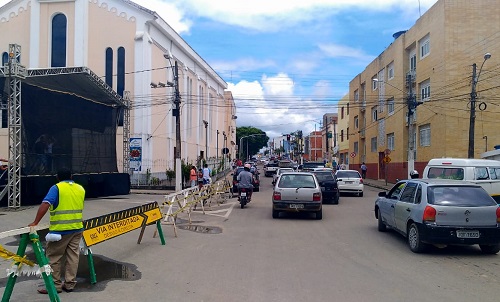Infraestrutura altera trânsito em função da festa de aniversário de Ipiaú