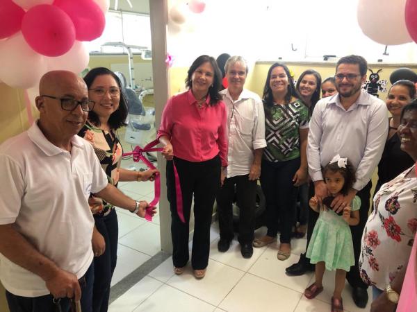 Prefeita Maria entrega novo Consultório Odontológico à comunidade do Bairro Ubirajara Costa