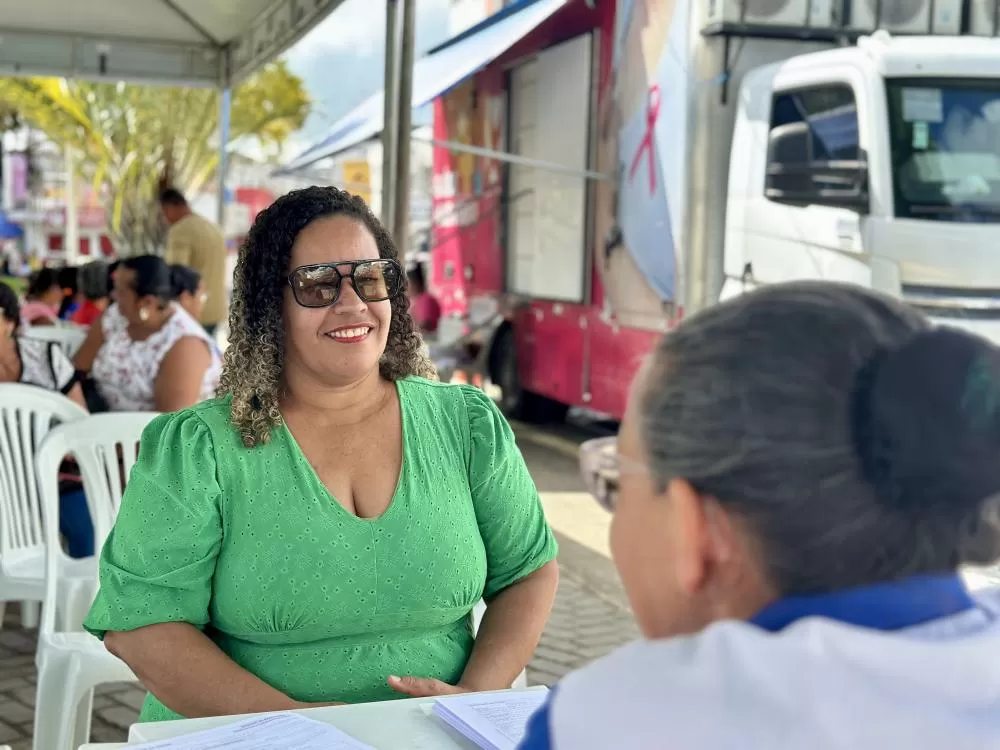 Mais de mil mulheres foram atendidas no mutirão de mamografia em Ipiaú; ação finaliza neste sábado