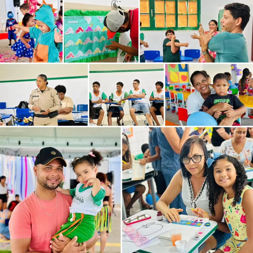 Prefeitura de Ipiaú promove integração com a ação “Família e Escola” em todas as unidades da rede municipal