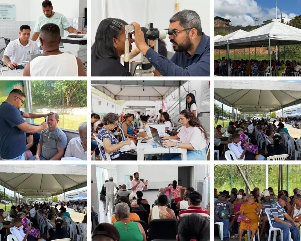 Em apenas 4 dias de mutirão, Prefeitura de Ipiaú realiza quase 3 mil atendimentos