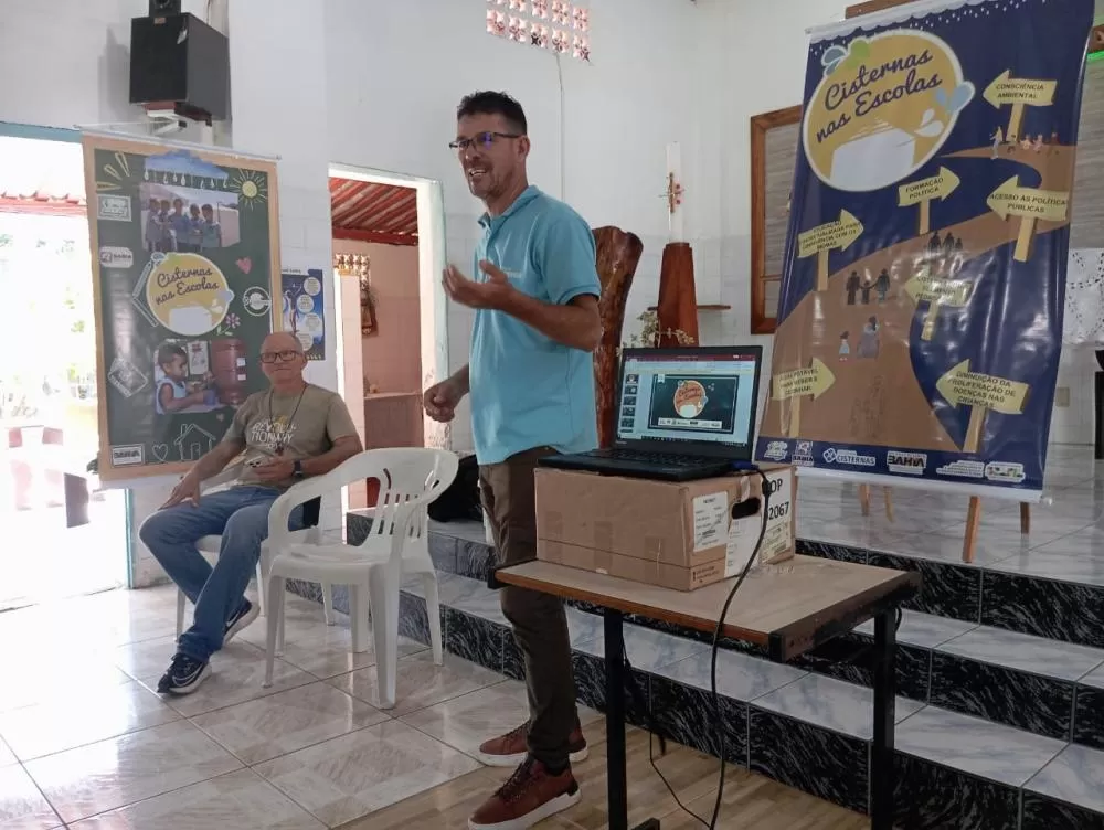 Município de Ipiaú é contemplado com três cisternas em escolas da zona rural