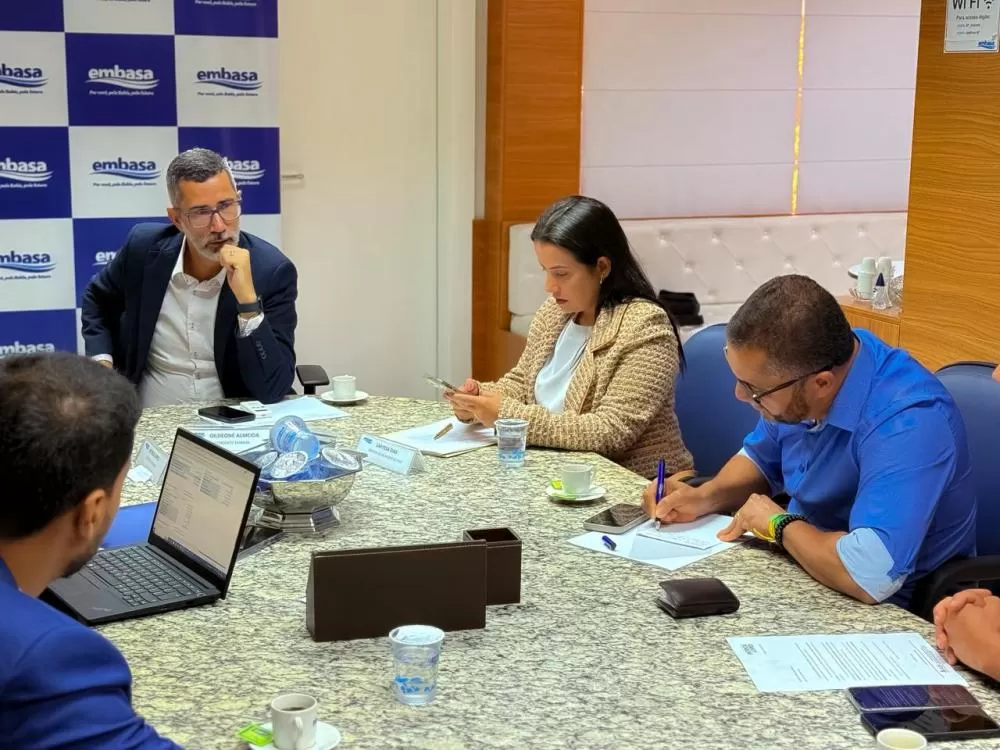 Vem aí, com recursos do PAC, obra de R$ 73 milhões: Prefeita participa da assinatura da Ordem de Serviço para obras da Embasa em Ipiaú