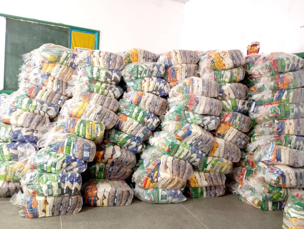 Prefeitura de Ipiaú garante segurança alimentar com entrega de cestas básicas