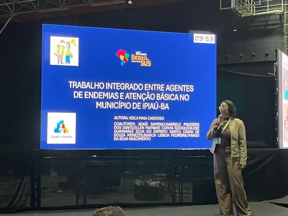 Ipiaú compartilha experiência de sucesso em congresso nacional de saúde