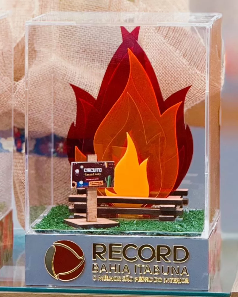 Ipiaú recebe prêmio da Record: Melhor São Pedro da Bahia