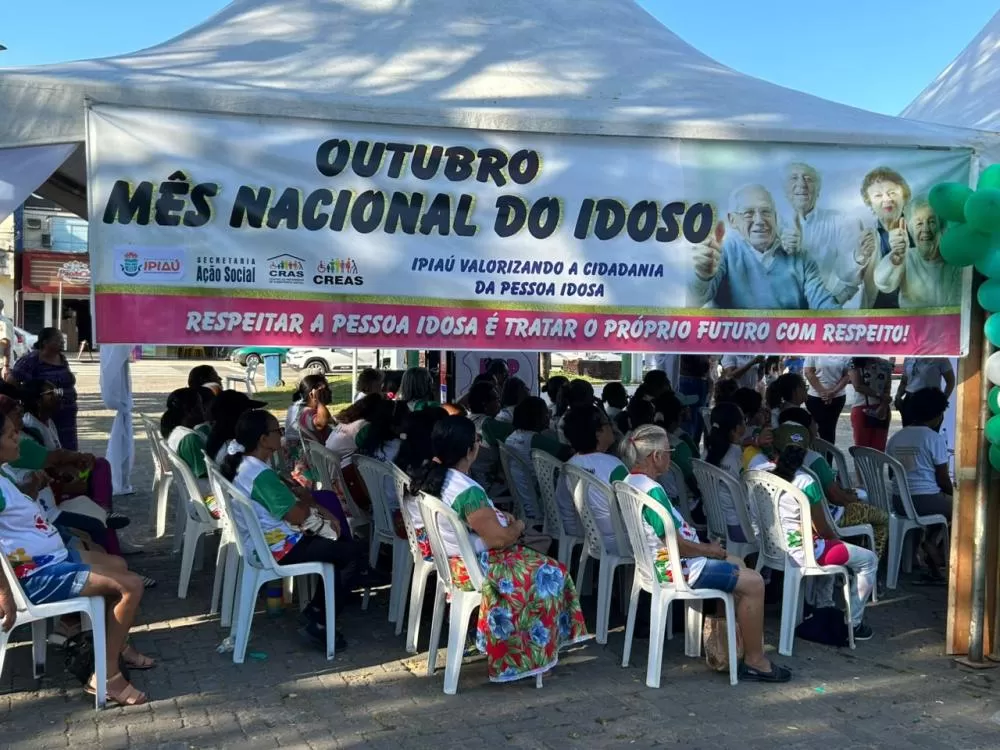 Mutirão da Pessoa Idosa promovido pela Prefeitura de Ipiaú obteve o êxito desejado