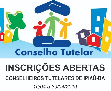 Abertas as inscrições para Processo Seletivo do Conselho Tutelar de Ipiaú