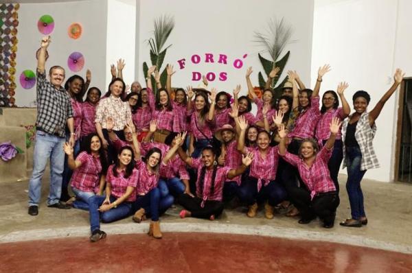 Secretaria de Ação Social realiza Arraiá dos CRAS no Clube Náutico; prefeita Maria participou do evento