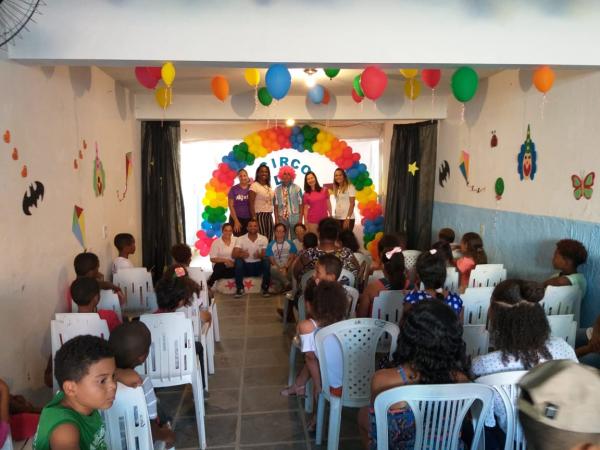 Secretaria de Ação Social promove Circo do CRAS em comemoração ao Dia das Crianças