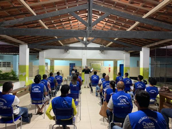 Prefeitura de Ipiaú realiza treinamento com profissionais que atuarão junto a Vigilância Sanitária no combate ao coronavírus 