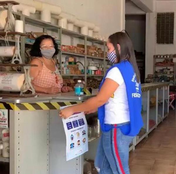 Prefeitura de Ipiaú intensifica o trabalho de fiscalização e orientação de lojistas no combate ao covid-19