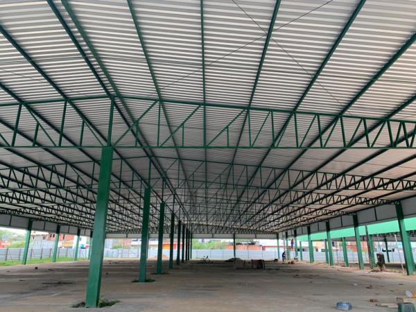 Primeira etapa da ampliação e requalificação do Centro de Abastecimento será finalizada ainda este mês 