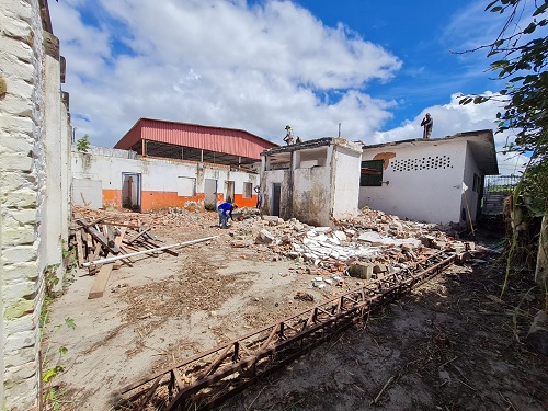 Iniciada a obra de implantação do Corpo de Bombeiros em Ipiaú