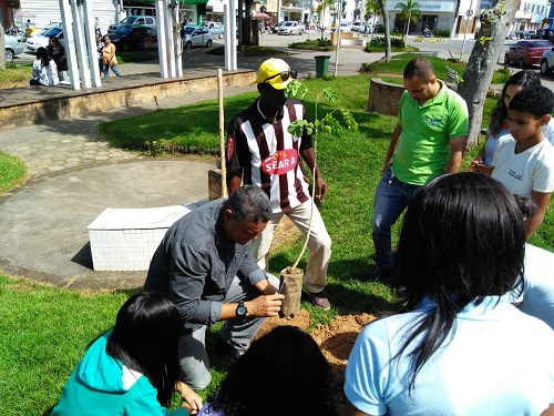 Secretaria de Meio Ambiente inicia projeto de plantio de árvores nas praças