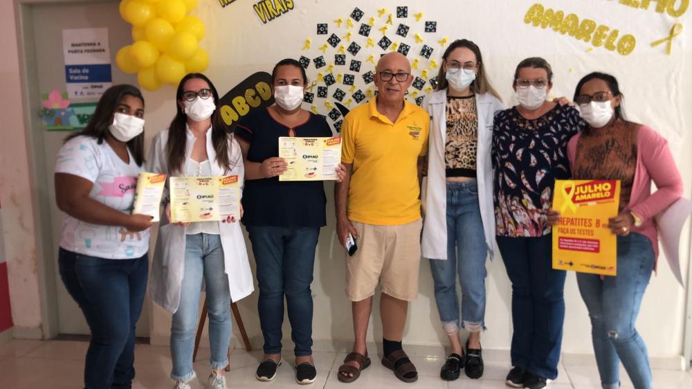 Secretaria Municipal de Saúde realiza mobilização contra as hepatites virais
