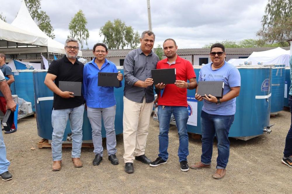 kits recebidos trará fortalecimento na produção de leite e cacau