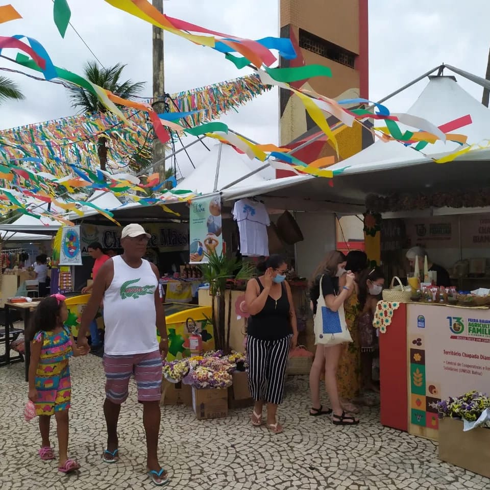 Ipiaú marca presença pela quarta vez na Feira Estadual da Agricultura Familiar em Salvador
